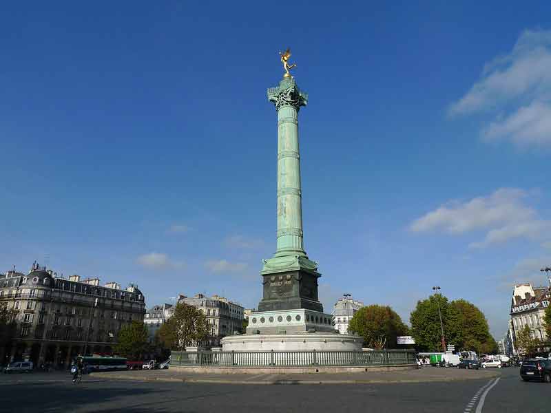 colonne de Juillet, place de la Bastille, Paris