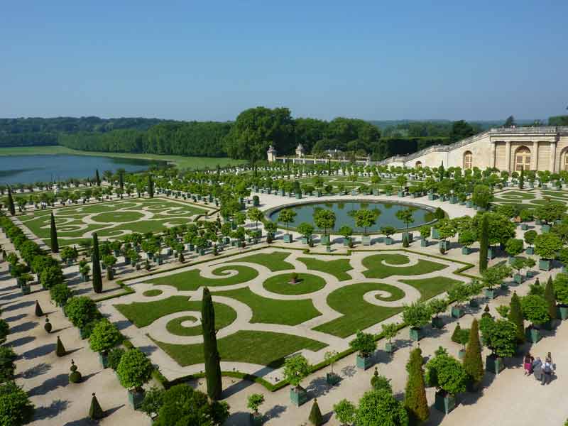 Parterre de l'Orangerie, chateau de Versailles