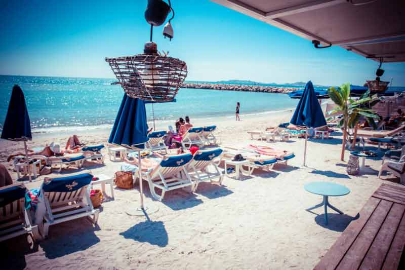 plage privatisée de l’Équinoxe à Marseille