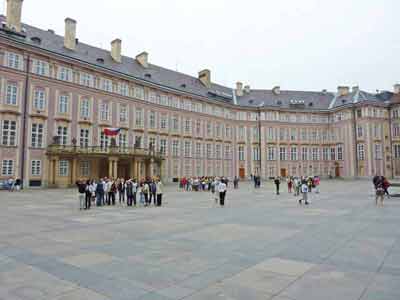 Deuxième Cour intérieure du château de Prague