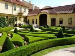 Jardin Vrtbovská, jardin baroque pragois