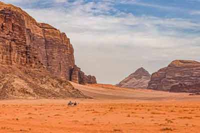 vallée désertique du Wadi Rum