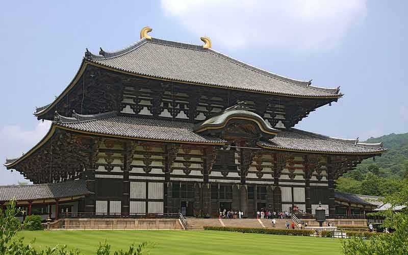 Daibutsu-den (dans la ville de Nara au Japon), bâtiment principal du Tōdai-ji