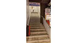 escalier qui permet de rejoindre les restaurants de Victor Hugo, Toulouse