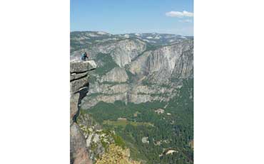 Vue sur la vallée de Yosemite