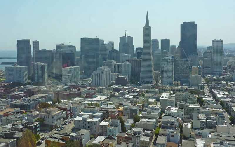 Financial District, quartier des affaires de San Francisco (gratte-ciel)