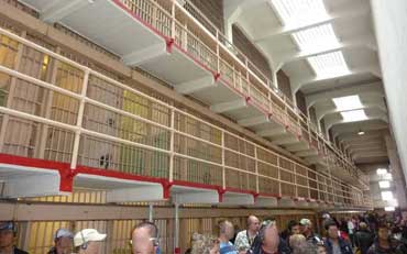 Cellules de la prison d'Alcatraz