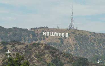 Signe Hollywood perché sur une colline