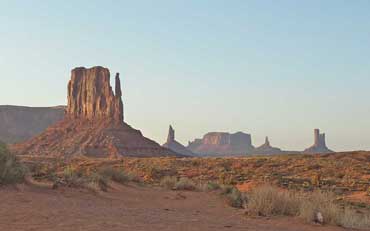 Monument Valley vue depuis le John Ford Point