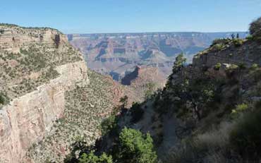 Panorama du Grand Canyon depuis la rive sud (Hopi Point)