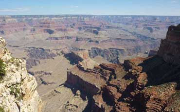 Panorama du Grand Canyon depuis Mather Point