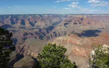 Panorama du Grand Canyon depuis Pima point