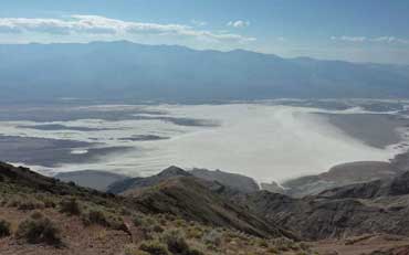Dantes View, point de vue panoramique qui surplombe la vallée de la mort