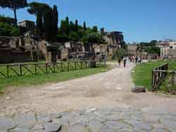 Voie Sacrée, forum romain (Rome)