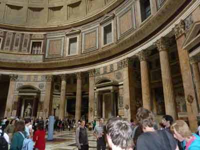 Intérieur du Panthéon de Rome
