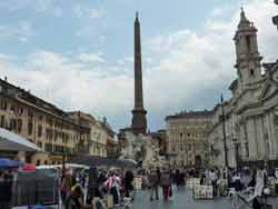 Obélisque égyptien de la piazza Navona ou obélisque de la fontaine des Fleuves