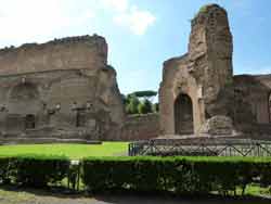 Vestiges des thermes de Caracalla