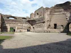 Vestiges des thermes de Caracalla