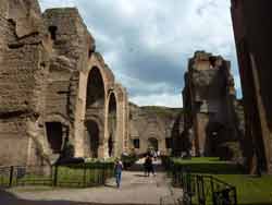 Vestiges des thermes de Caracalla