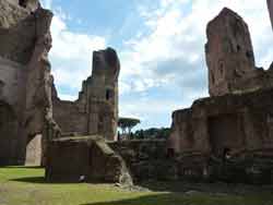 Vestiges des thermes de Caracalla