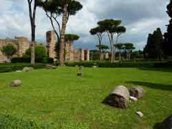 Vestiges des thermes de Caracalla