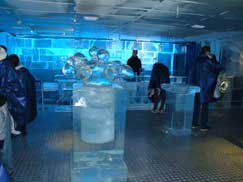 Intérieur du IceBar dans l'hôtel C Stockholm