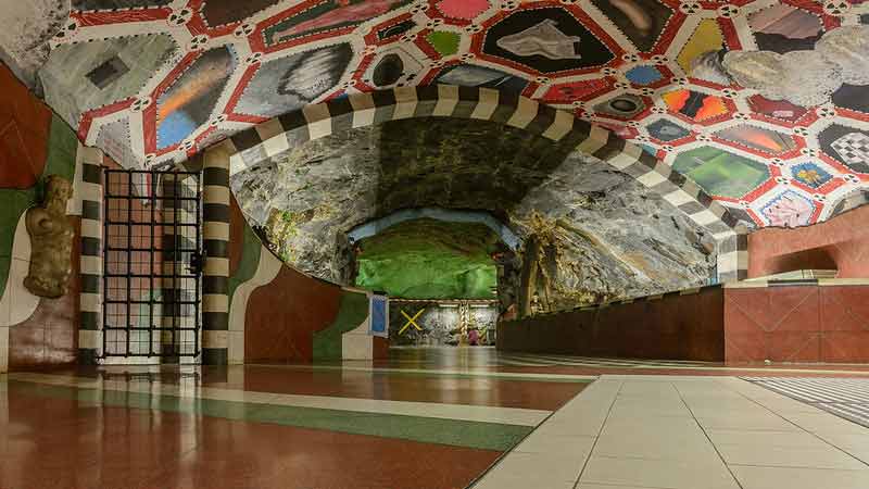 Métro de Stockholm : Station Kungsträdgården