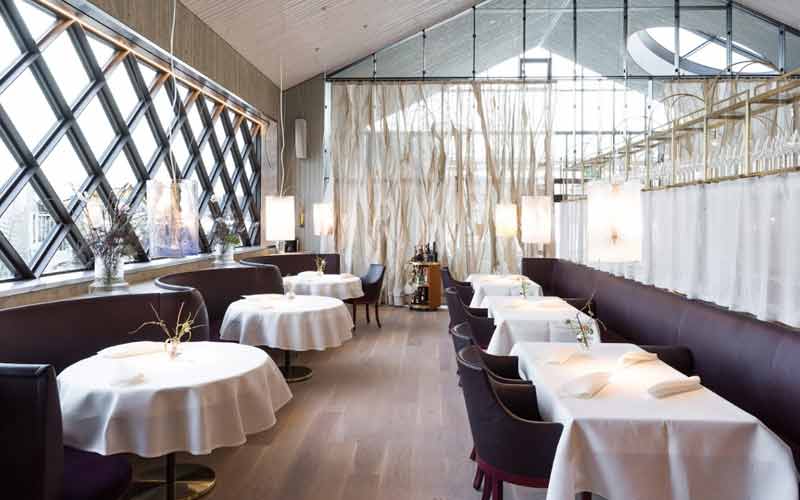 Salle du restaurant Aira (1 étoile - guide michelin)