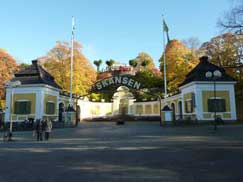 Entrée du musée en plein air Skansen