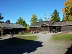 Ferme suédoise d'antan