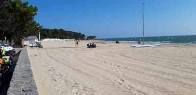 plage sur l'île de Noirmoutier