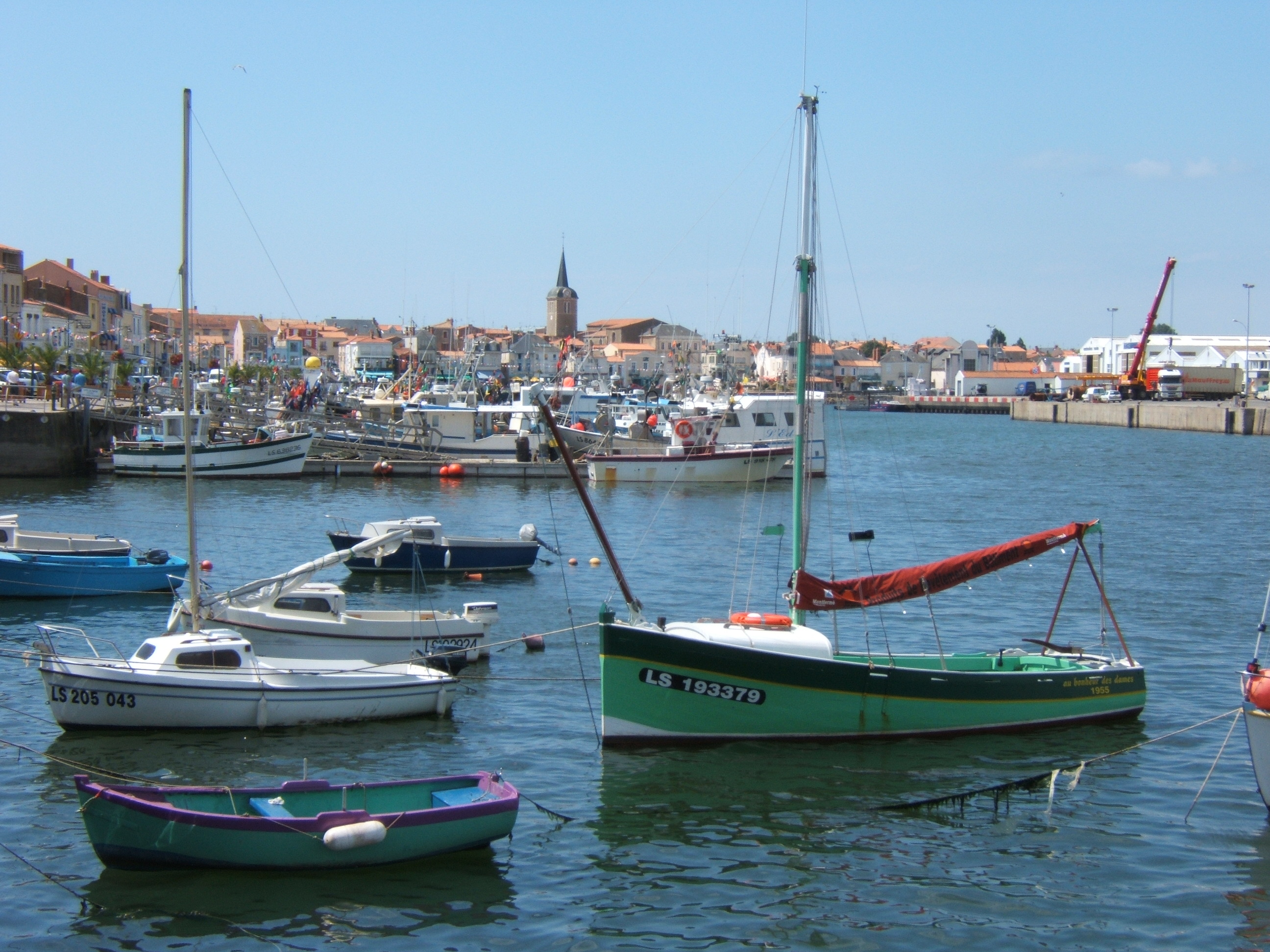 port de pêche des Sables-d'Olonne.