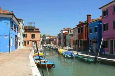 Maisons de pêcheurs colorées, Burano