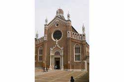 Eglise de la Madonna dell'Orto (la Vierge du Jardin) : édifice religieux situé à Venise dans le sestiere de Cannaregio, le long du Rio de la Madona de l'Orto et face au rio Brazzo.