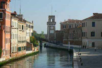 Tour de l'arsenal de Venise