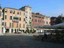 Campo Santa Margherita, place de Venise située dans le sestiere de Dorsoduro