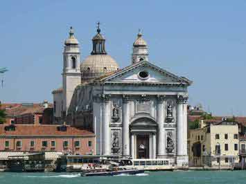Eglise Sainte-Marie-du-Rosaire communément appelée église des Jésuates (chiesa dei Gesuati) : édifice religieux catholique de Venise situé dans le quartier de Dorsoduro