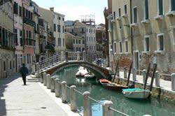 Quartier de Dorsoduro, Venise (Italie)