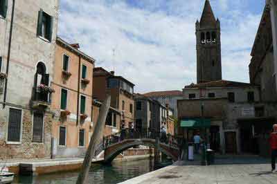 Quartier de Dorsoduro, Venise (Italie)