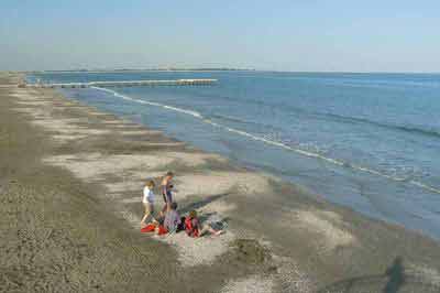 Plage du Lido à Venise