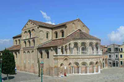 Basilique Sainte-Marie-et-Saint-Donat, église catholique de Murano, Italie
