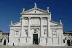 Façade de la basilique San Giorgio Maggiore