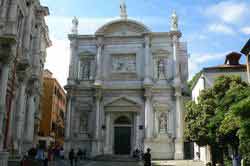 Eglise Saint-Roch (Chiesa di San Rocco) dans le quartier San Polo de Venise en Italie