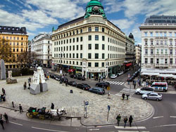 Albertinaplatz, Vienne, Autriche