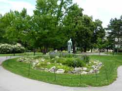 Monument à François-Joseph dans le burggarten, Vienne, Autriche
