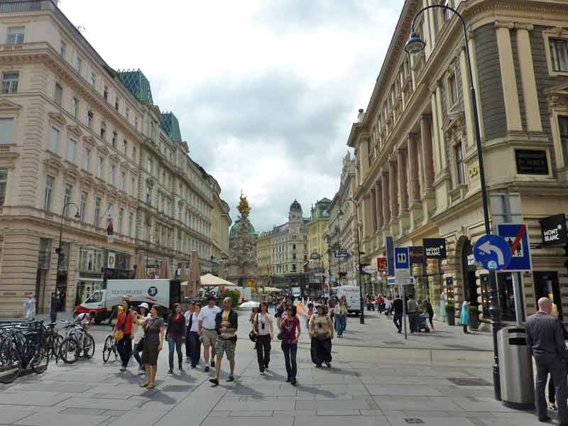 Graben, Artère commerçante, Vienne, Autriche