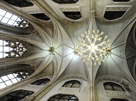Plafond de la chapelle impériale de vienne, Autriche