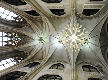 Plafond de la chapelle impériale de Vienne, Autriche