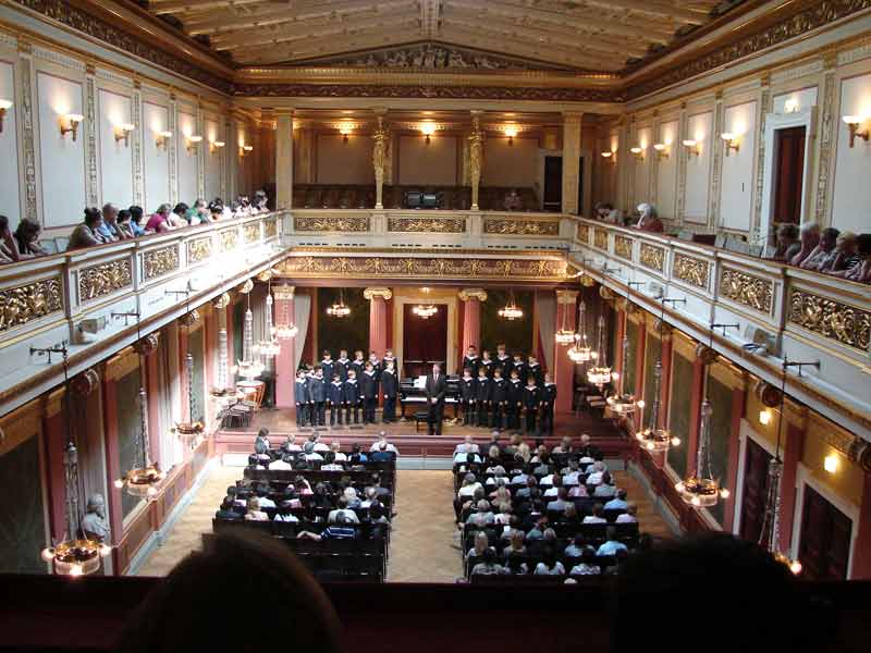 Salle de concert du Musikverein, Vienne, Autriche