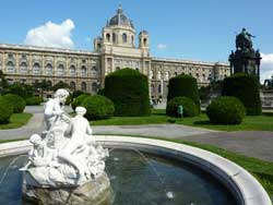 Façade du musée d’histoire naturelle de Vienne